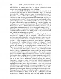 Despre nazismul si filosofia lui Heidegger