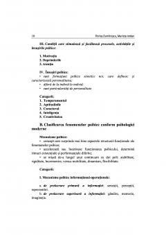 Psihologia prin sinteze si grile pentru Bacalaureat si admitere in invatamantul superior