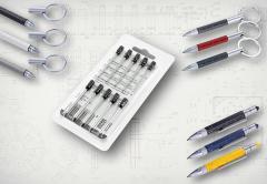 Set 10 rezerve pix - Ballpoint Refill for Construction Ballpoint KYL25, KYP25 & Liliput Pen PIP25 - Black