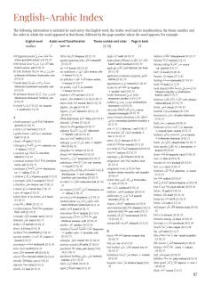 Arabic Picture Dictionary