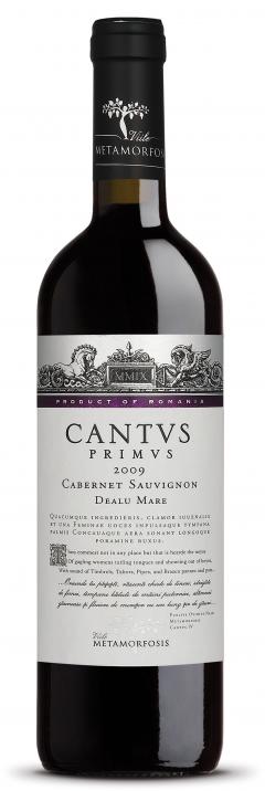 Vin rosu - Cantus Primus, Cabernet Sauvignon, 2016, sec