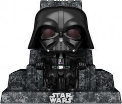 Figurina - Pop! Deluxe Star Wars Darkside: Darth Vader on Throne