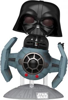 Figurina - Pop! Deluxe Star Wars: Darth Vader with Tie Advanced X1 Starfighter