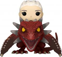 Figurina - Pop! Deluxe House of the Dragon: Rhaenys Targaryen with Meleys