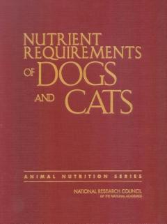 Coperta cărții Nutrient Requirements of Dogs and Cats