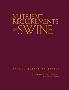 Coperta cărții Nutrient Requirements of Swine