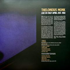 Thelonious Monk Live in Italy - Vinyl