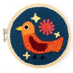 Set creativ broderie - Punch Needle Bird