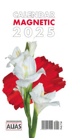 Calendar magnetic 2025 - Flori