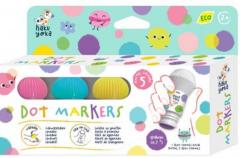 Set 5 markere lavabile - Pastel