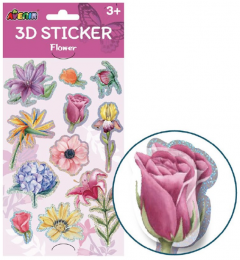 Set 10 stickers - Natural Creations - Flori