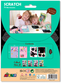 Set de razuit si realizat felicitari - Printese