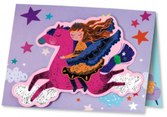 Set de razuit si realizat felicitari - Printese