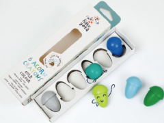 Set 6 creioane cerate  - Ghinda, culori reci