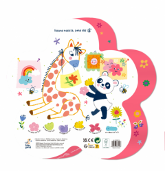 Set 6 creioane cerate pentru degete - Gradina