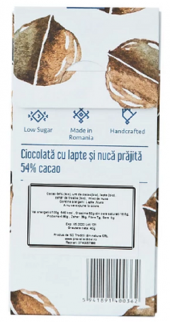 Ciocolata artizanala cu cacao si nuca prajita - Razvan