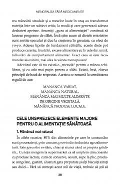 Menopauza fara medicamente