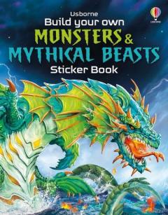Coperta cărții Build Your Own Monsters and Mythical Beasts Sticker Book