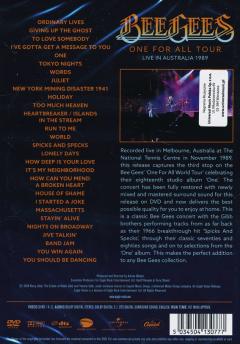 Bee Gees - One For All Tour (Live In Australia 1989) - DVD