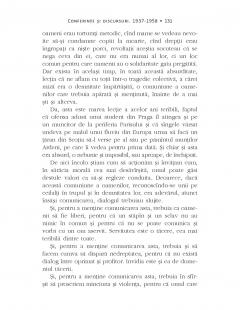 Conferinte si discursuri. 1937-1958
