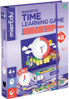 Joc magnetic educativ - Invatam ceasul