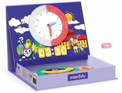 Joc magnetic educativ - Invatam ceasul