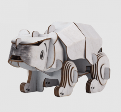 Puzzle 3D cu sunet - Build 'n' Sound - Urs polar