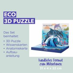 Puzzle 3D 83 piese - Delfin cu bot gros - Deluxe