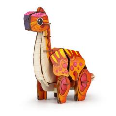Puzzle 3D 50 piese - Build ’n’ Sound - Brachiosaurus