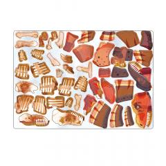 Joc magnetic educativ - Tyrannosaurus Rex