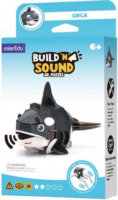 Puzzle 3D 28 piese - Build 'n' Sound - Orca