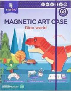 Joc magnetic de arta si asociere - Dino World