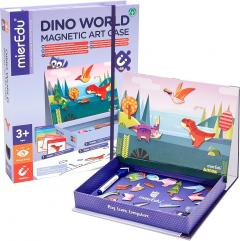 Joc magnetic de arta si asociere - Dino World