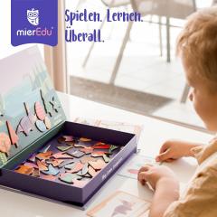 Joc magnetic de arta si asociere - Dino World