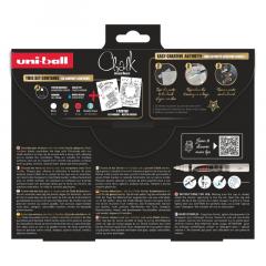 Set 4 markere creta - X-mas