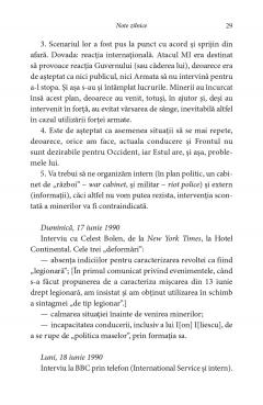 Note zilnice. Consilier prezidential (1990-1992)