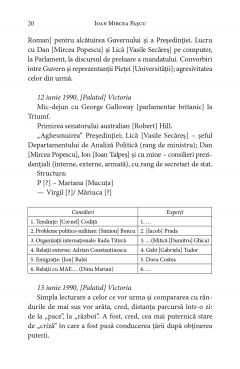 Note zilnice. Consilier prezidential (1990-1992)