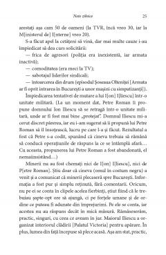 Note zilnice. Consilier prezidential (1990-1992)