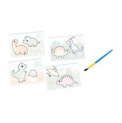 Set creativ de pictat cu apa - Dinozauri