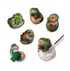 Set creativ mulaj si pictura – Oua de dinozaur