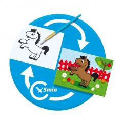 Set creativ de pictat cu apa - Animalute