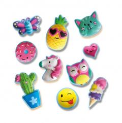 Set creativ mulaj si pictura – Figurine colorate