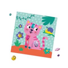 Set creativ - Diamante si autocolante