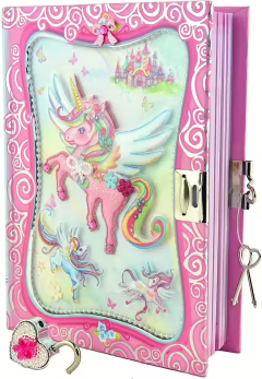 Jurnal - Unicorn cu lacat inimioara