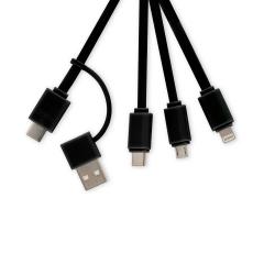 Cablu incarcare - 6 in 1 Keychain Charging Cable - 8 Ball