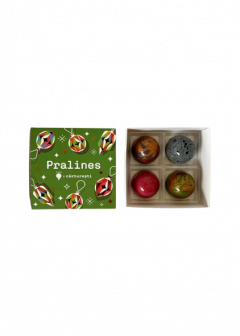 Mix praline - 4 bucati 50g
