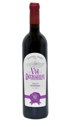 Vin rosu - Via Domnului - Merlot, dulce, 2023
