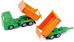 Masina - Camion basculanta cu remorca