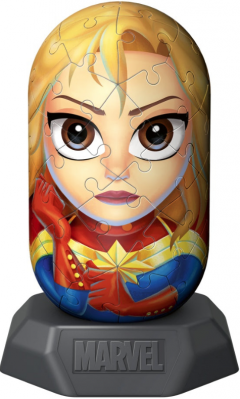 Puzzle 3D - Hylkies Marvel - Captain Marvel, 54 piese