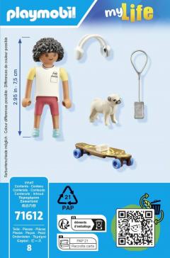 Figurina - My Life - Baiat cu animal de companie